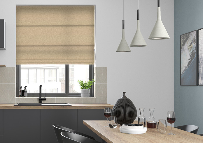 Nova, Oatmeal - Roman Blind - Image 3